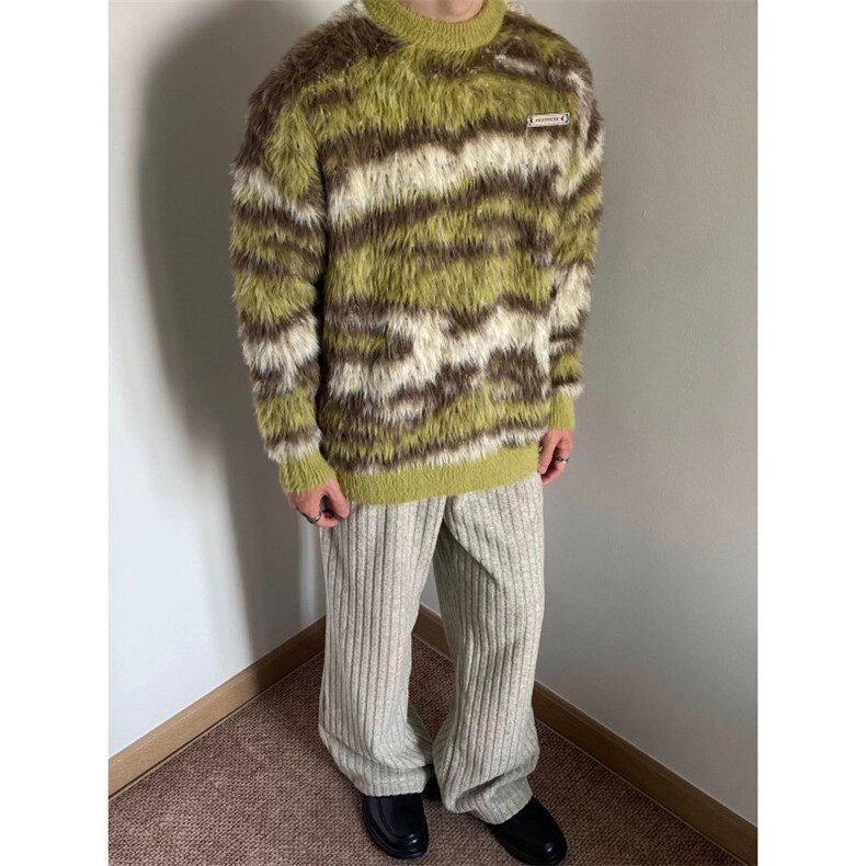 1506/QA7700/P50重磅舒适保暖羊毛加厚毛宽松秋秋新款毛衣,男装针织衫/毛衣,星座1506