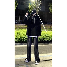 ！拿图不拿货！裤脚毛边cleanfit牛仔裤子KZA01-P50，男装牛仔裤，星座1007（原301D）