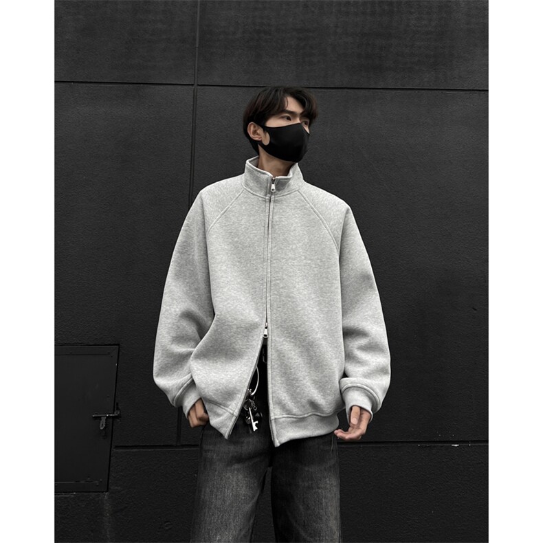 高品质420g  立领开衫卫衣卫衣男 CP105-特p60-98图片