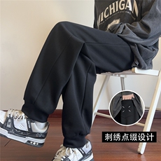 华棉300克复合牛奶丝212-2-DY136-特P35加绒超柔360克特P40，男装休闲裤，星座808A-1