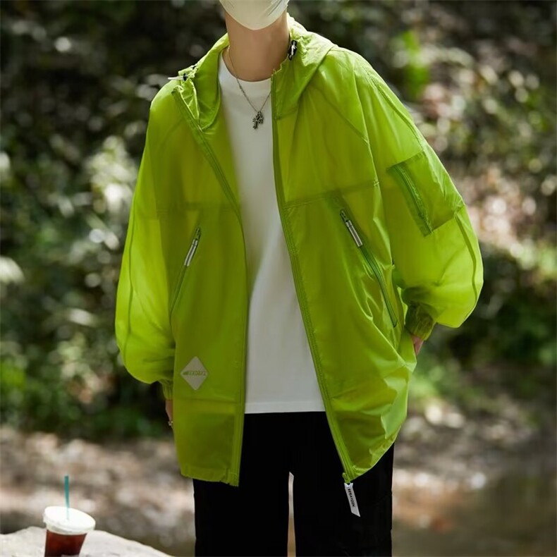 户外休闲防晒服男女2026新款薄款山系大码宽松速干透气登山服~F6，男装防晒衣，星座601-2