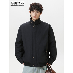 网络图现货  美式潮牌格纹拼接假两件加绒保暖棉服JHY6108-P89图片