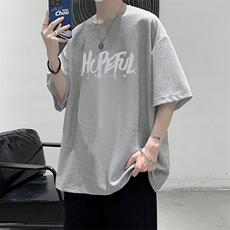 华夫格t恤男短袖男大码五分袖HT73425-P22，男装T恤，电商A040