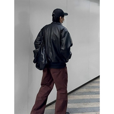 网图现货工装皮衣夹克飞行员外套1209-1-JK19-P90主推可谈，男装夹克，星座1209-1