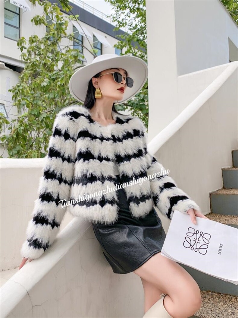 系列皮草款，女装皮草，天使公主