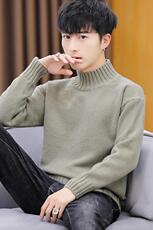 家乐6705毛衣男士2020冬季新款半高领打底针织衫男韩版潮流，男装针织衫/毛衣，电商D310（原电商305）