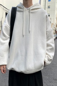 A040-WY2099-P40连帽卫衣男加肥加大码胖子棒球服外套图片
