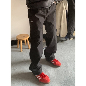 【有货】XXK324CC-特P40三角标裤子男女直筒宽松休闲裤