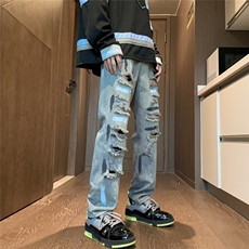 美式牛仔裤男款秋季长裤潮B3006P45，男装牛仔裤，星座1116-2