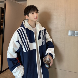 2025秋冬拼色内里羊羔毛夹克棉服M2003/P108控138(薄款P98控128）图片
