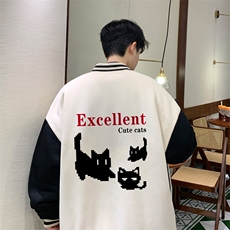 ！棒球服棉衣男棉衣男士棉服男冬季棉袄外套男BJM484-P90，男装棉衣，电商B371
