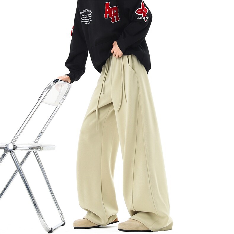 【现货主推】四色弯刀阔腿运动休闲裤5XZ502-K689-P55控79,男装休闲裤,星座502