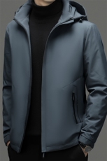 羽绒服男士新款秋冬季宽松休闲中青年保暖连帽外套FF2299-P190，男装羽绒服，星座1105-3