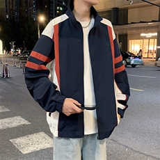 美式bomber复古飞行夹克男女高街cleanfit潮牌翻领JK01537-P73，男装夹克，星座308B-2
