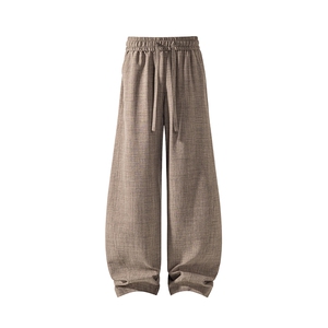 2026 春季新款 无影墙新中式仿麻弯刀裤M-5XL HK26138-特P20图片