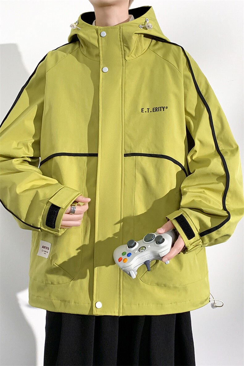 大码L-8XL胖子休闲户外连帽工装夹克外套128,男装夹克,星座209