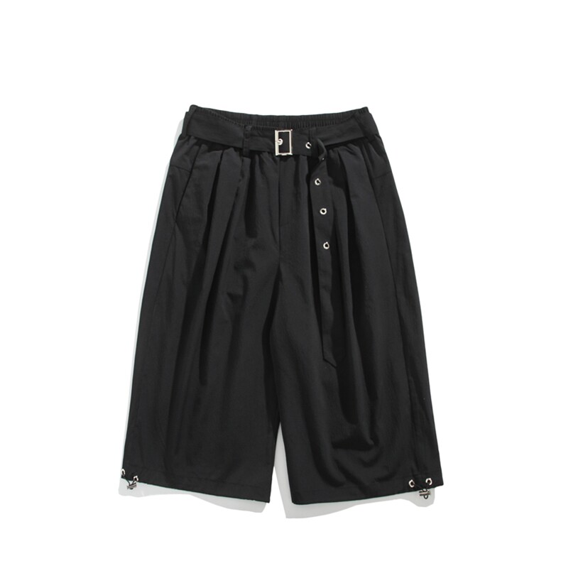 夏季新款潮牌休闲短裤男宽松七分运动中裤906特P35控68,男装牛仔裤,电商C305A