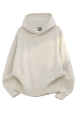 重磅全棉380克二开连帽卫衣纯色短宽套头外套男上衣AH932-特P34，女装短外套，星座610B-1