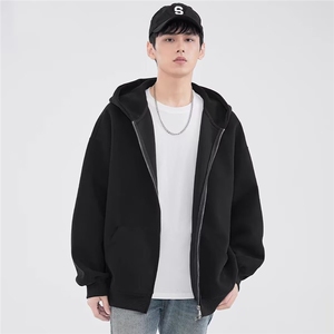 网络图现货 美式潮牌连帽卫衣新款纯色运动服慵懒情侣装JWY13-P38图片