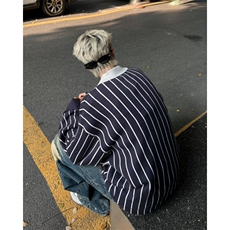 针织衫POLO衫男女韩版潮流字母提花2024冬季新款ins毛衣MZ637-P56，男装针织衫/毛衣，星座412-2
