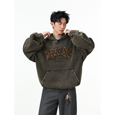 水洗牛仔外套男款春美式痞帅上衣服宽松休闲工装夹克JK1328-P80，男装工装外套，星座1103-3