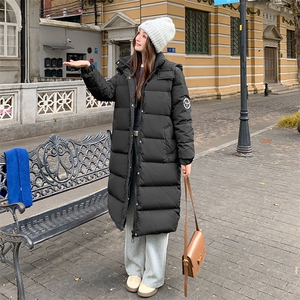 长款羽绒服女24年冬季新款长款过膝加长加厚保暖外套通勤图片