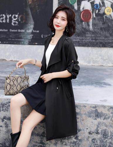 【现货】秋季新款风衣休闲外套风衣，女装风衣，欣卓越