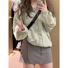 新款夏天好看防晒衣外套女夏季2025透气户外山系运动冲锋衣防晒服，男装夹克，星座506A
