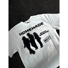 暗黑系美式潮牌260G宽松休闲短袖T恤D328-6T1106-P25，男装T恤，电商D328