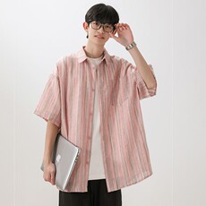 特P30无差价新款夏季潮流时尚衬衫-HC2190无影墙现货1，男装衬衫，电商A003