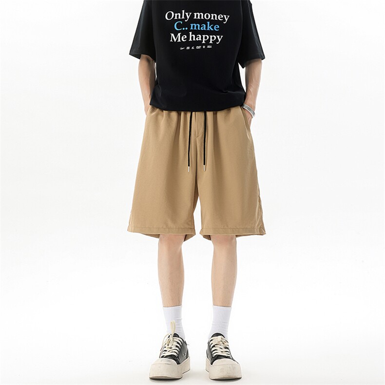 8XL-M冰丝凉感短裤特大码纯色休闲中裤子沙滩五分裤DK1307/特P28,男装牛仔裤,电商B238