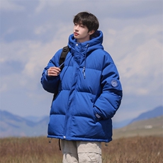 雪景男士冬季保暖防寒90白鸭绒羽绒服外套A406Y7712P228，男装羽绒服，星座309（原A406）