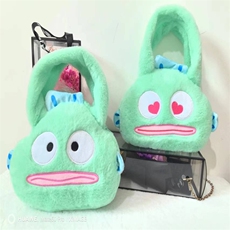 丑鱼手提包,小姿态毛绒玩具 丑鱼手提包,小姿态毛绒玩具