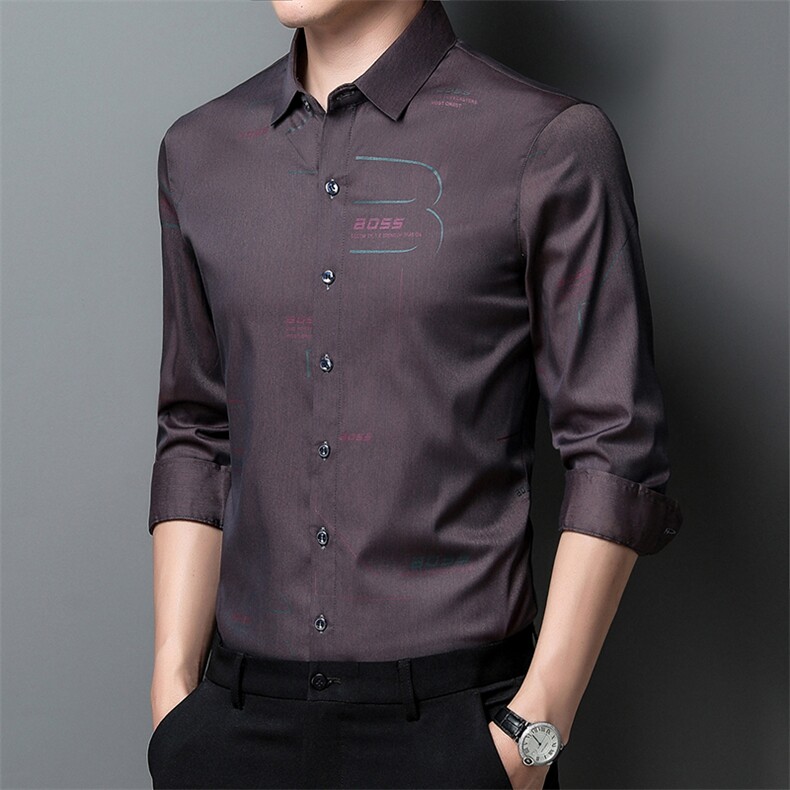 BF2312钱塘2020-2春秋款中年男士长袖休闲简约百塔衬衫货稳P63，男装衬衫，钱塘207-2