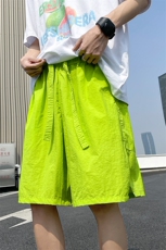 8XL-M特大码短裤男多巴胺冰丝裤户外速干五分裤工装裤DK1524P25，男装牛仔裤，电商D206-1