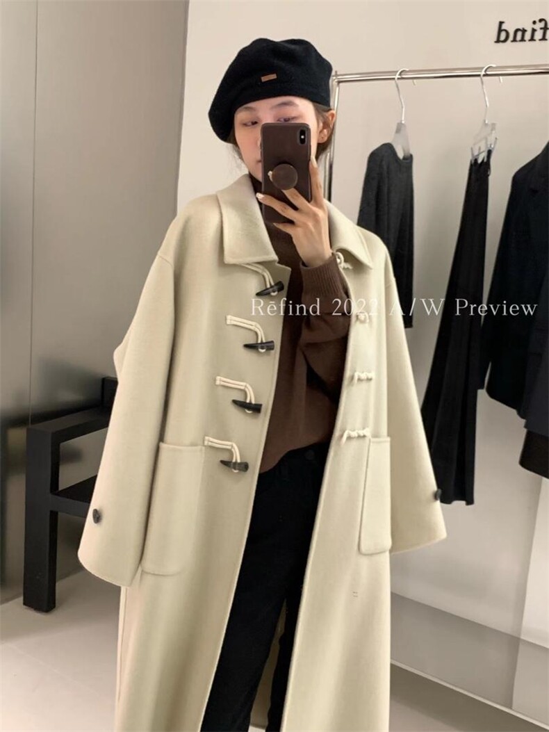 【】百分百羊毛高支大衣版型超好不挑人热销中，其它，Refind