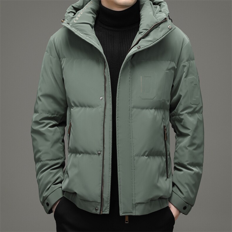 冬季新款中青年连帽羽绒服爸爸装休闲外套上衣DFLDY10005-P260,男装羽绒服,电商B212（原钱塘6029）