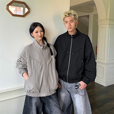 秋季短款工装夹克5Q4037-TP95168复古美式解构拼接潮牌外套男，男装夹克，电商A102