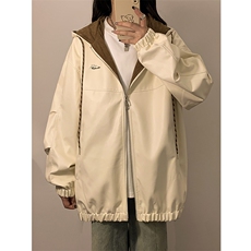 春秋季皮衣外套男女同款新款美式夹克XZ102B-1-JK2535P85，男装夹克，星座102B-1