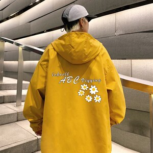 ！春秋新款港风休闲连帽夹克男宽松外套男装DJK263-P45，男装夹克，电商B371