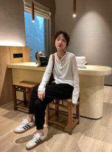 7086#前扣上衣图片