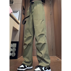 有货（自家图）美式多巴胺冲锋裤夏季vibe直筒长裤K2362特P50控68图片