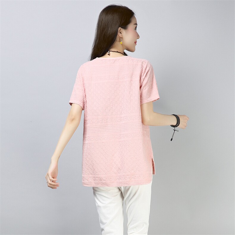 2021年夏季新款潮韩版洋气休闲纯棉T恤女短袖上衣服女打底衫,女装T恤,简韵佳