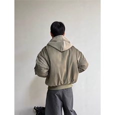 新款冬季棉服棉衣男生加厚保暖休闲潮牌帅气外套MJ07-P100，男装棉衣，星座208-5