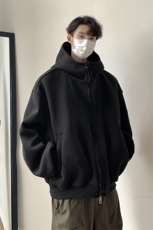 现货2加厚cleanfit美式休闲重磅480G短款开衫卫衣TTTB05-P98，男装卫衣，星座1315