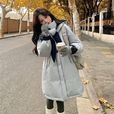 2026新款羽绒服帽子脱卸90白鸭绒2C053款号858批355控538，女装羽绒服，2C053