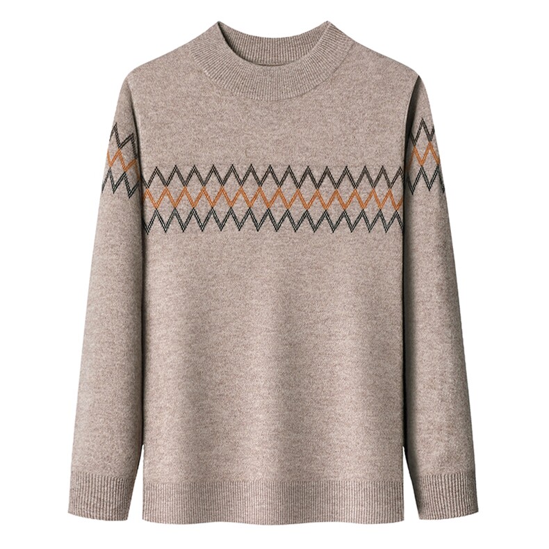 CM12113钱塘2020-2中年男士时尚休闲冬季厚款新款羊毛衫P157,男装针织衫/毛衣,钱塘207-2