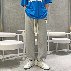 男休闲抽绳华夫格休闲裤卫裤运动裤大码青少年裤子B405P33，男装休闲裤，星座1116-2