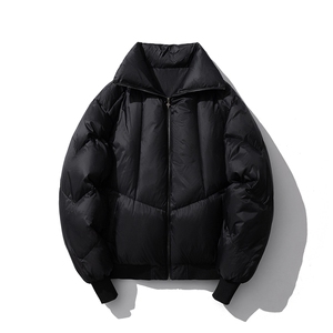 1小众设计盔甲白鸭绒潮流大码M-5XL夹克式羽绒服YR77928P198控298图片
