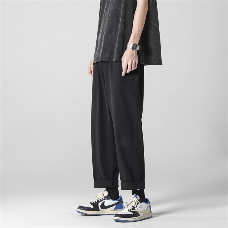 工装裤纯棉休闲裤宽松直筒裤长裤夏季新款K626特批-34，男装休闲裤，星座718-1